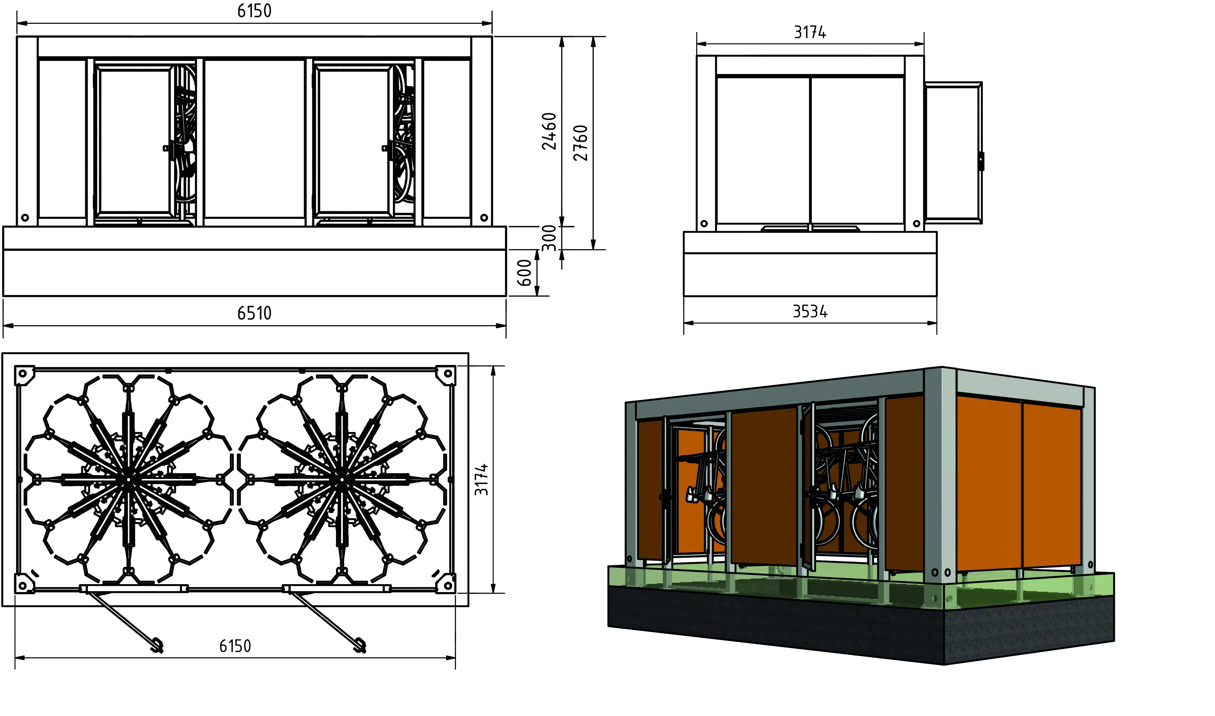 CUBE 2414 mit Basic Plus 50 erweitert
